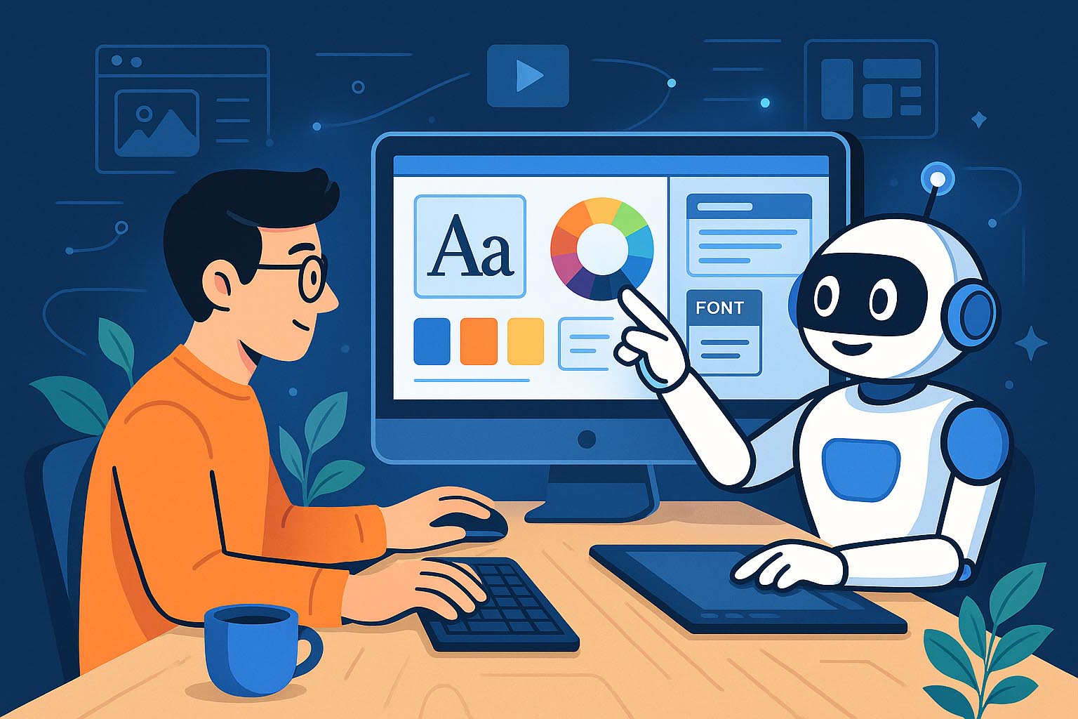 How AI Is Transforming Graphic Design Workflows